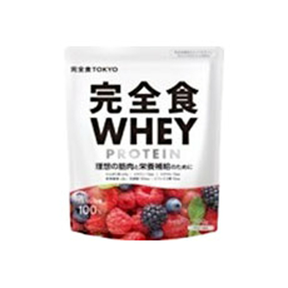 【送料込・まとめ買い×5個セット】Milim 完全食 TOKYO WHEY プロテイン ベリー風味 900g