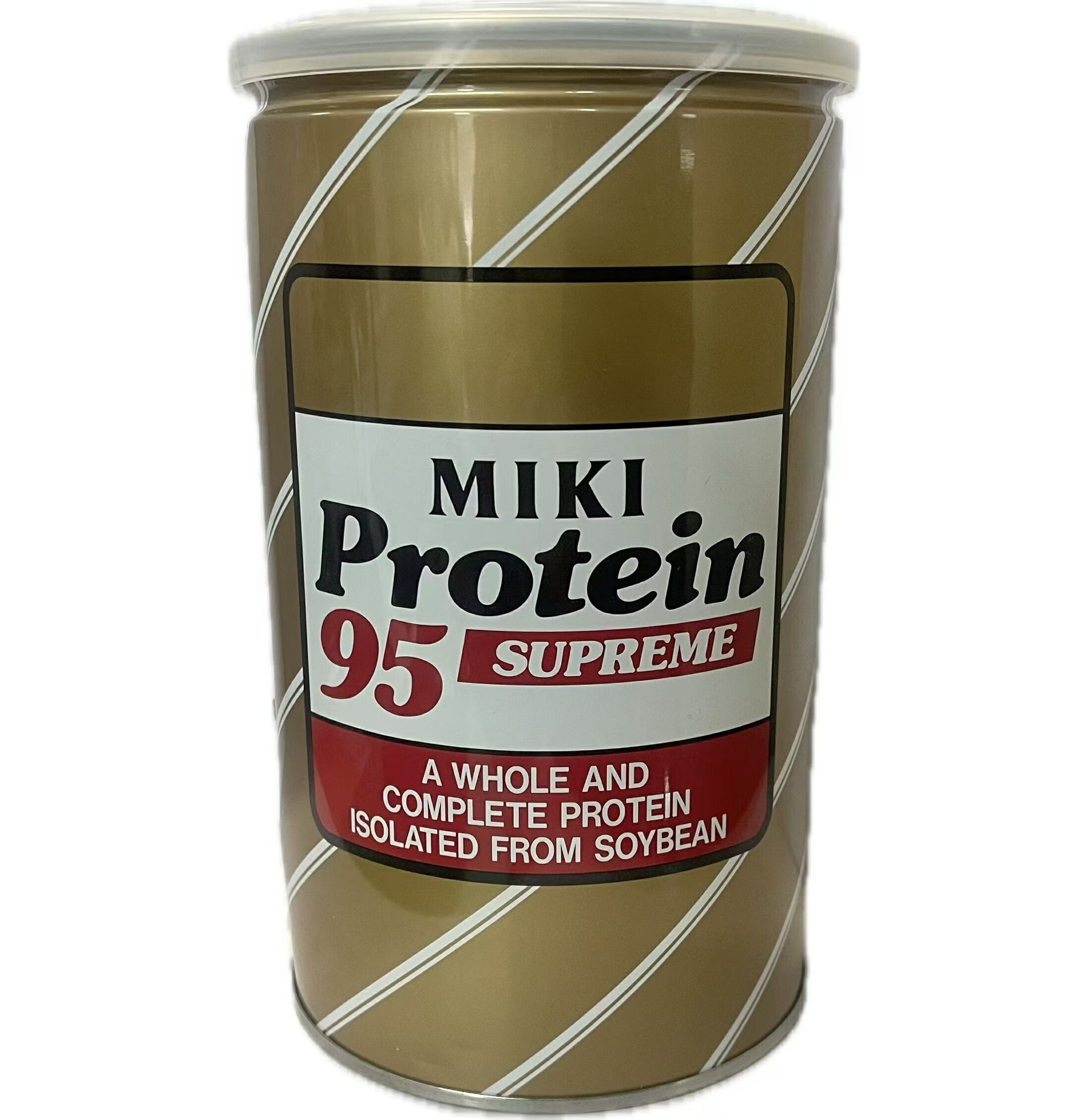 賞味期限：2027.01.20　ミキプロティーン95 プロテイン 425g 単品 スープリーム パウダー状の分離大豆たんぱく ミキプルーン たんぱく質、イソフラボン、ビタミンB1・B2・B6