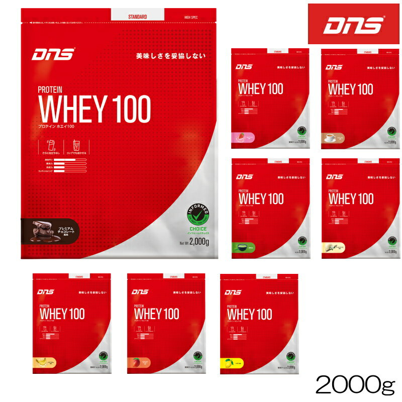 DNS ディーエヌエス プロテインホエイ100 PROTEIN WHEY100 2000g 2kg 筋トレ トレーニング たんぱく質 DNS883-2000