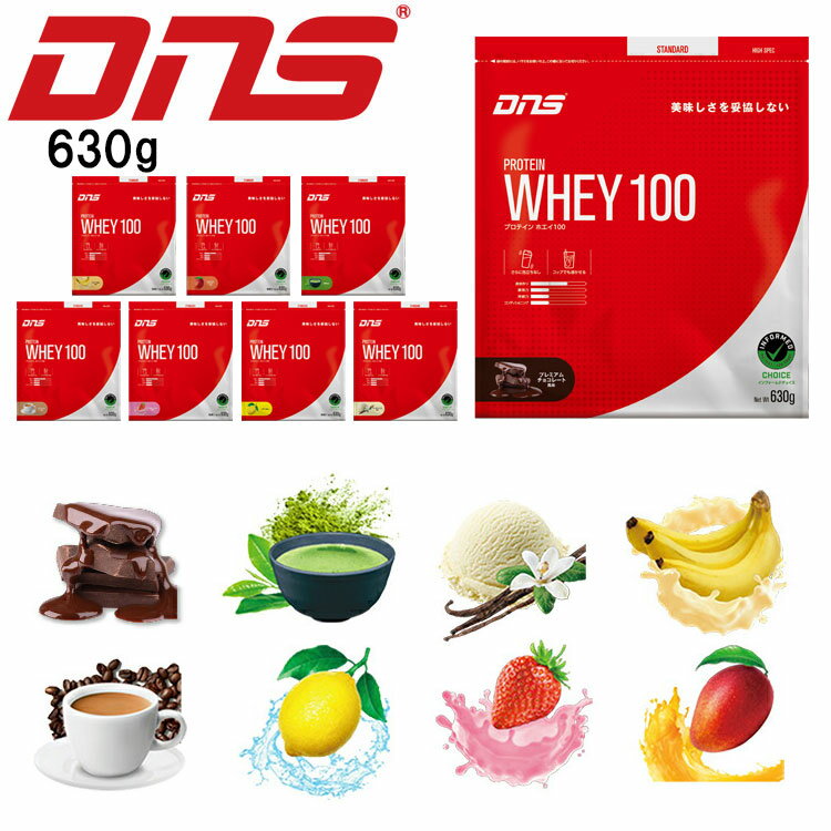 【期間限定ポイント最大20倍(2026/6/13 23:59迄)】 お買い得スペシャルプライス DNS プロテイン ホエイ100 630g