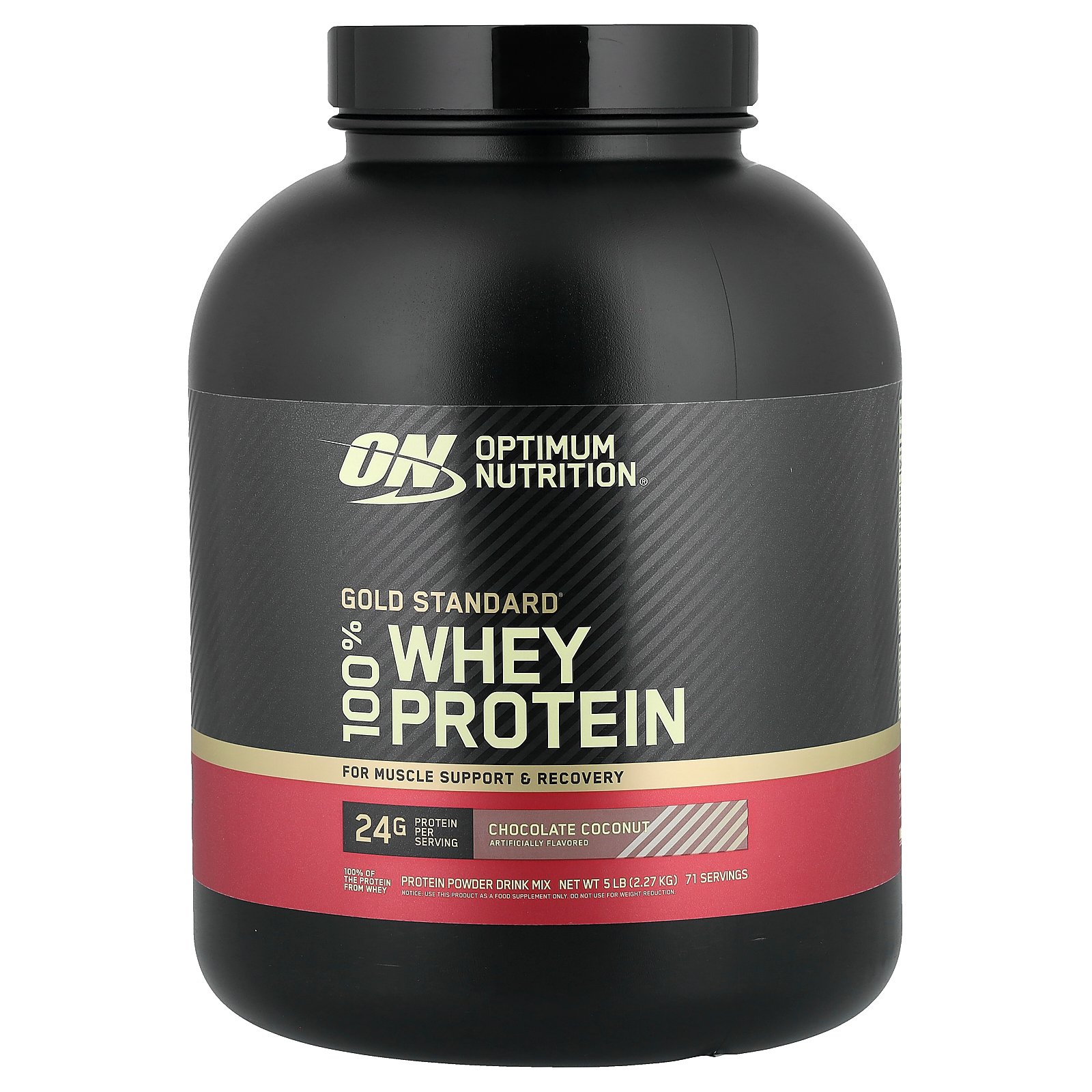 ゴールドスタンダード 100% ホエイ プロテイン 【 iHerb アイハーブ 公式 】 オプティマムニュートリション Optimum Nutrition Gold Standard ホエイプロテイン パウダー チョコレートココナッツ 2.27kg