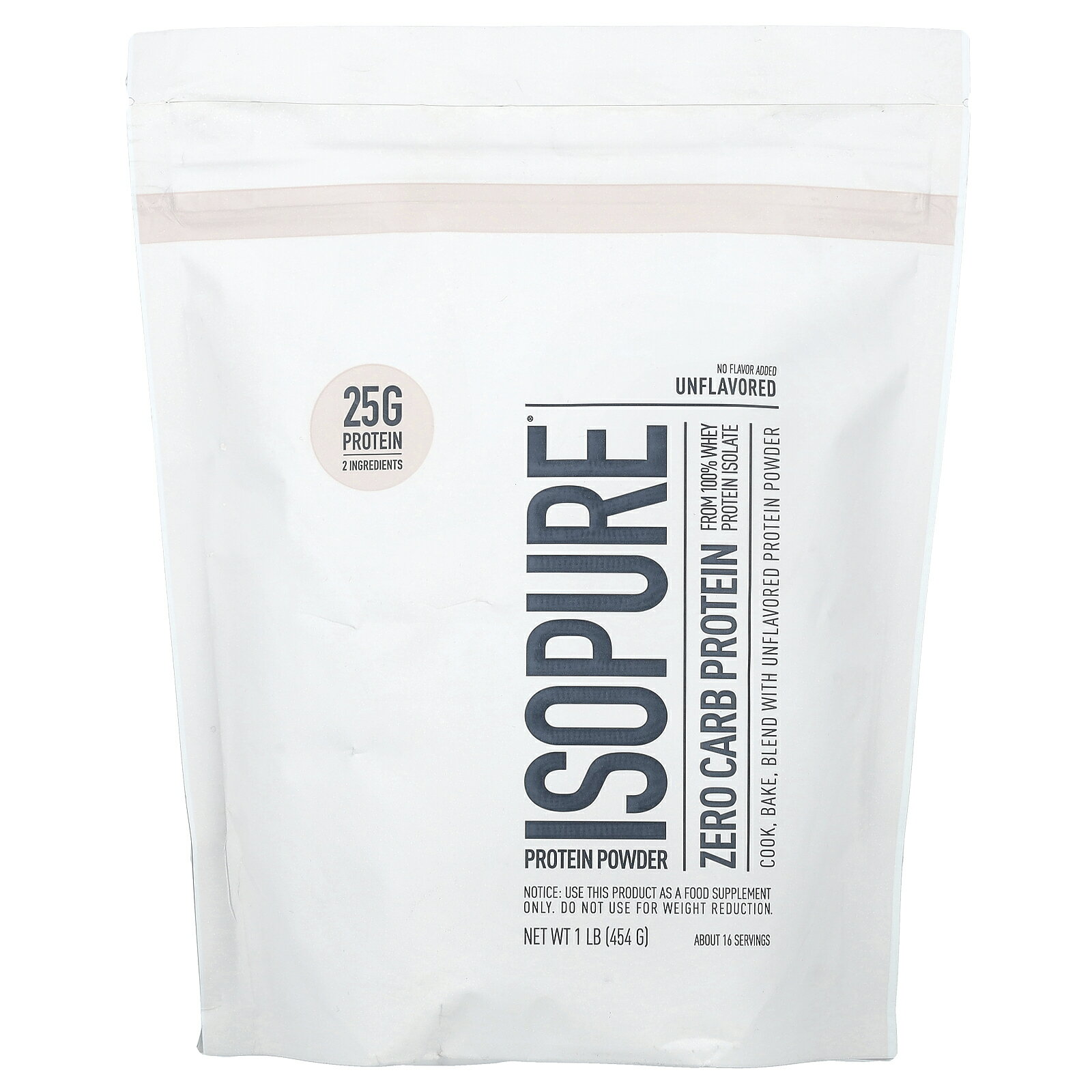 【SS限定20%OFFクーポン★6/4 20:00~6/11 01:59】Isopure ゼロカーボ プロテインパウダー 【 iHerb アイハーブ 公式 】 アイソピュア ホエイ プロテイン アイソレート タンパク質 BCAA グルタミン 炭水化物ゼロ パウダー 粉末 無香料 454g