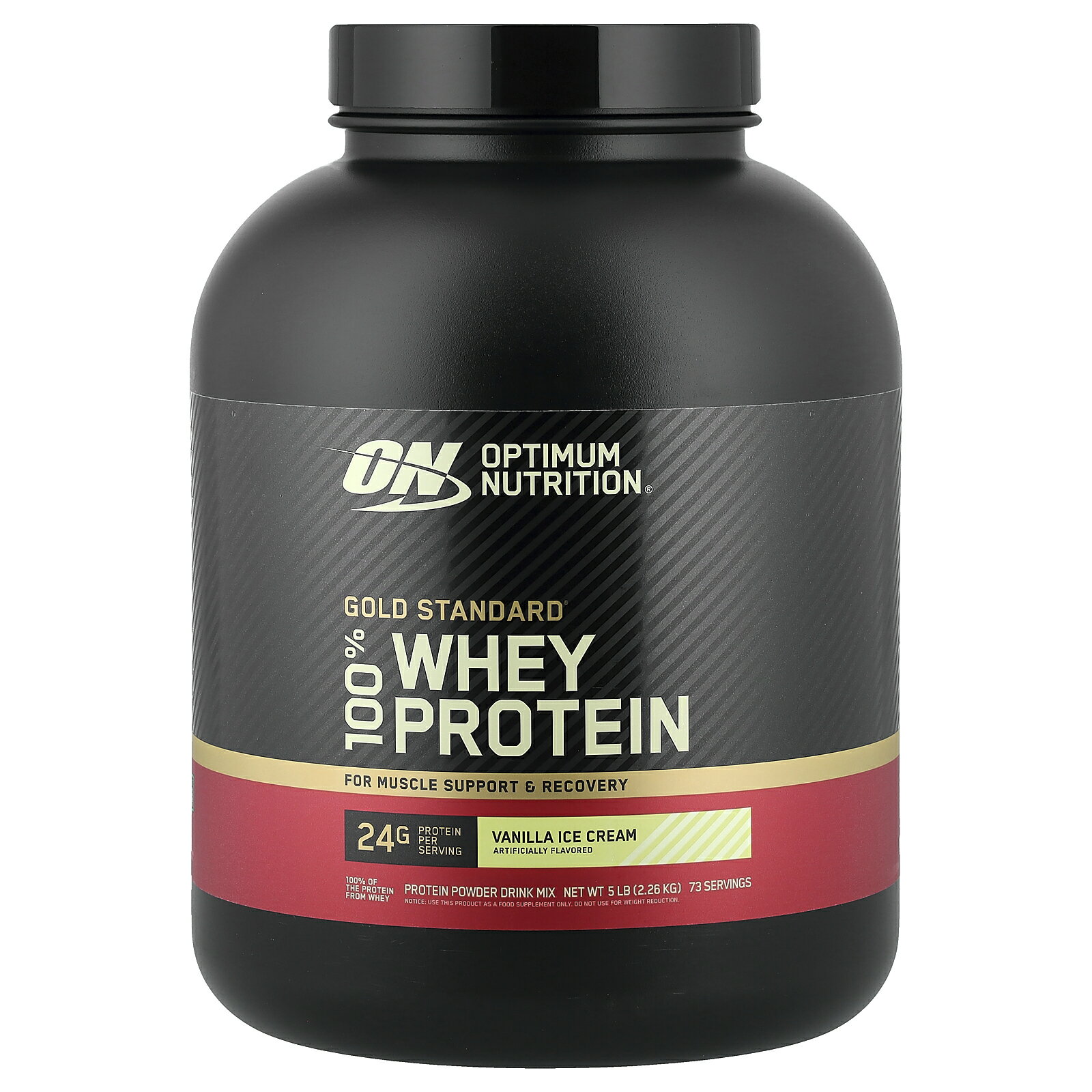 ゴールドスタンダード 100% ホエイ プロテイン 【 iHerb アイハーブ 公式 】 オプティマムニュートリション Optimum Nutrition Gold Standard ホエイプロテイン パウダー バニラアイスクリーム 2.26kg