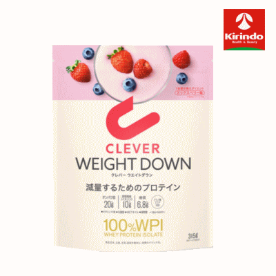 ネイチャーラボ クレバー ウエイトダウン プロテイン ミックスベリー味 315g