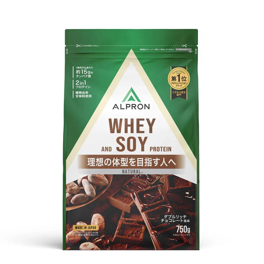 アルプロン BASIC WHEY＆SOY プロテイン リッチチョコレート風味 750g