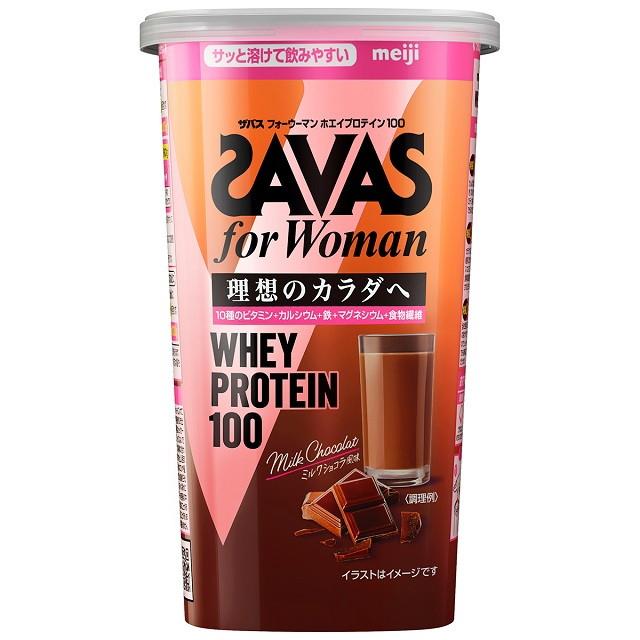 明治 ザバス(SAVAS) ホエイプロテイン100 ミルクショコラ風味 280g