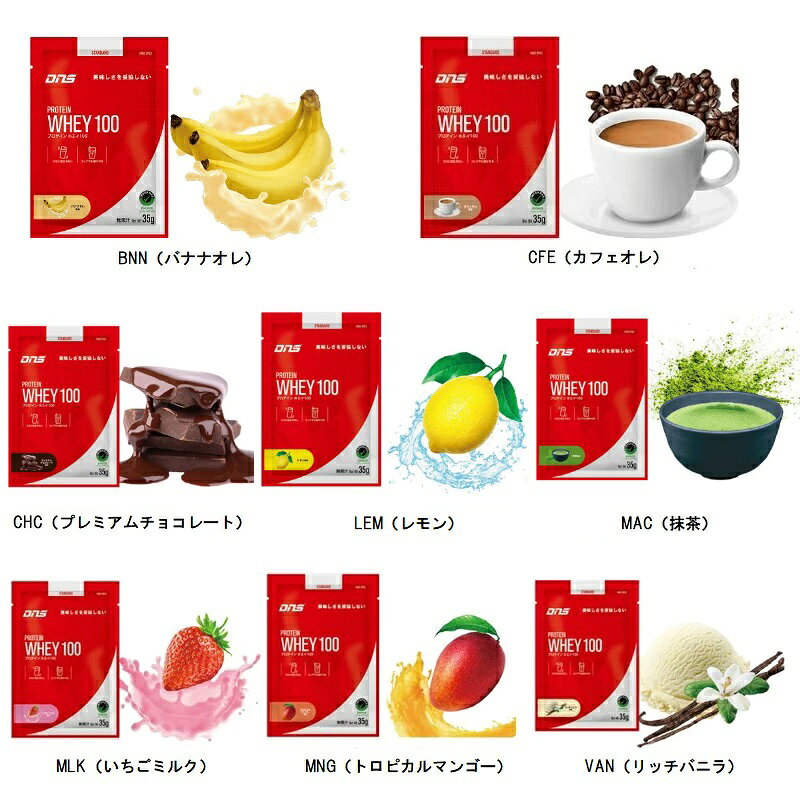 DNS プロテインホエイ100 35g サプリメント・プロテイン PW10035