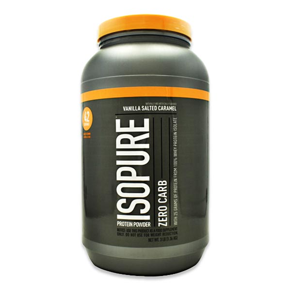 アイソピュア ゼロカーボ プロテインパウダー 塩キャラメル味 1361g (3lbs) 約42回分 Isopure ZERO CARB protein powder Vanilla Salted Caramel 1361g 3lbs Isopure【お取り寄せ商品】【合わせて買いたい】