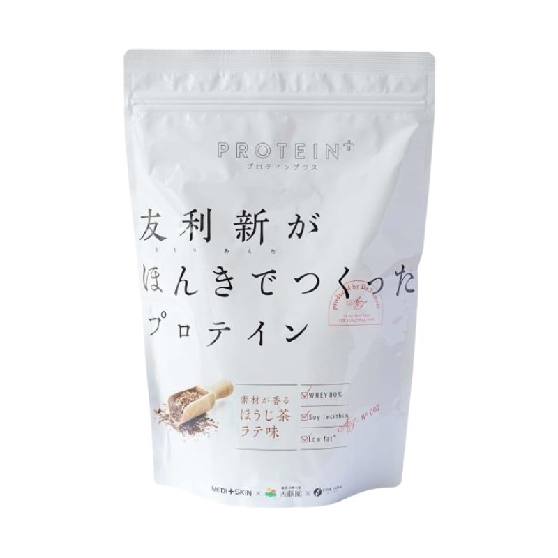 ファイン 友利新監修 ほうじ茶ラテ味プロテイン 351g