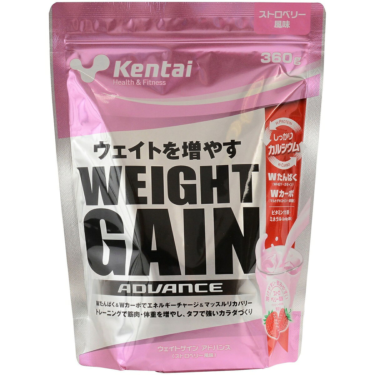 【P10倍(上限有)★要エントリー★SS限定】 ケンタイ (KENTAI) WEIGHTGAIN STR360G サプリメント プロテイン K3122